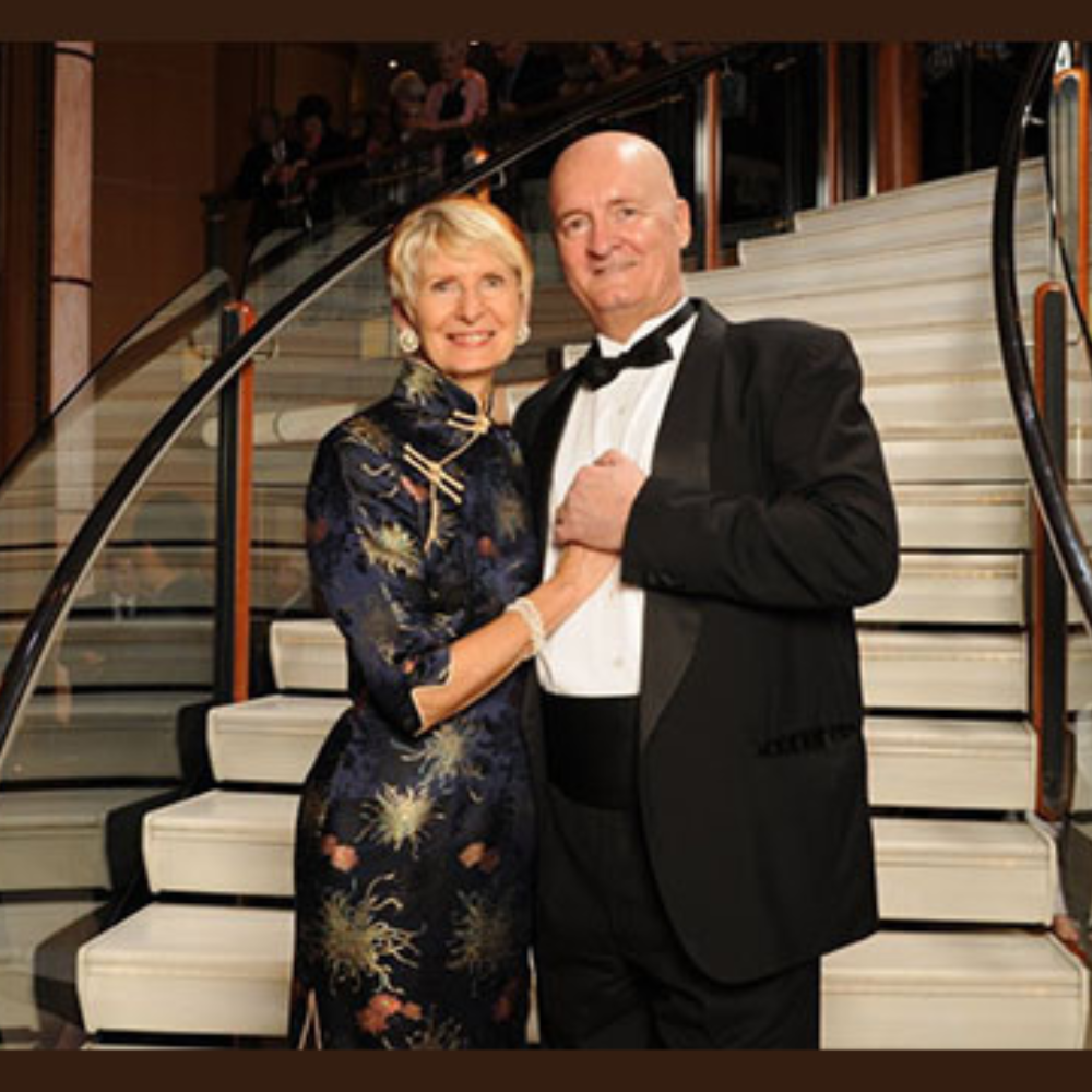 Roy Prevost and Sarah Prevost in Formal Event